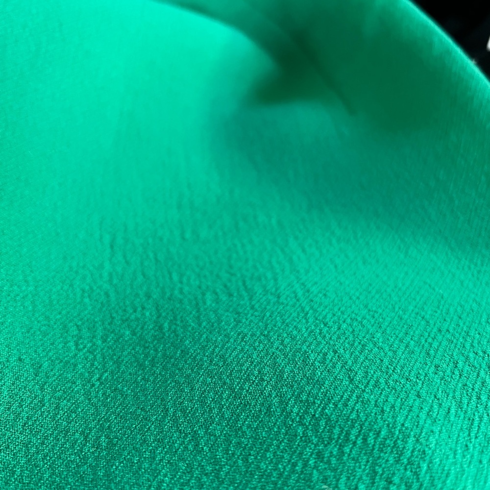 J CREW Symphony Coat Double Cloth Stadium‎ Wool Kelly Green Tailored Elegant 2 - Picture 4 of 6
